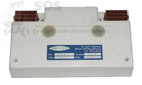 Carte 24V 2 Bouchons SELECTRON UL1665/24