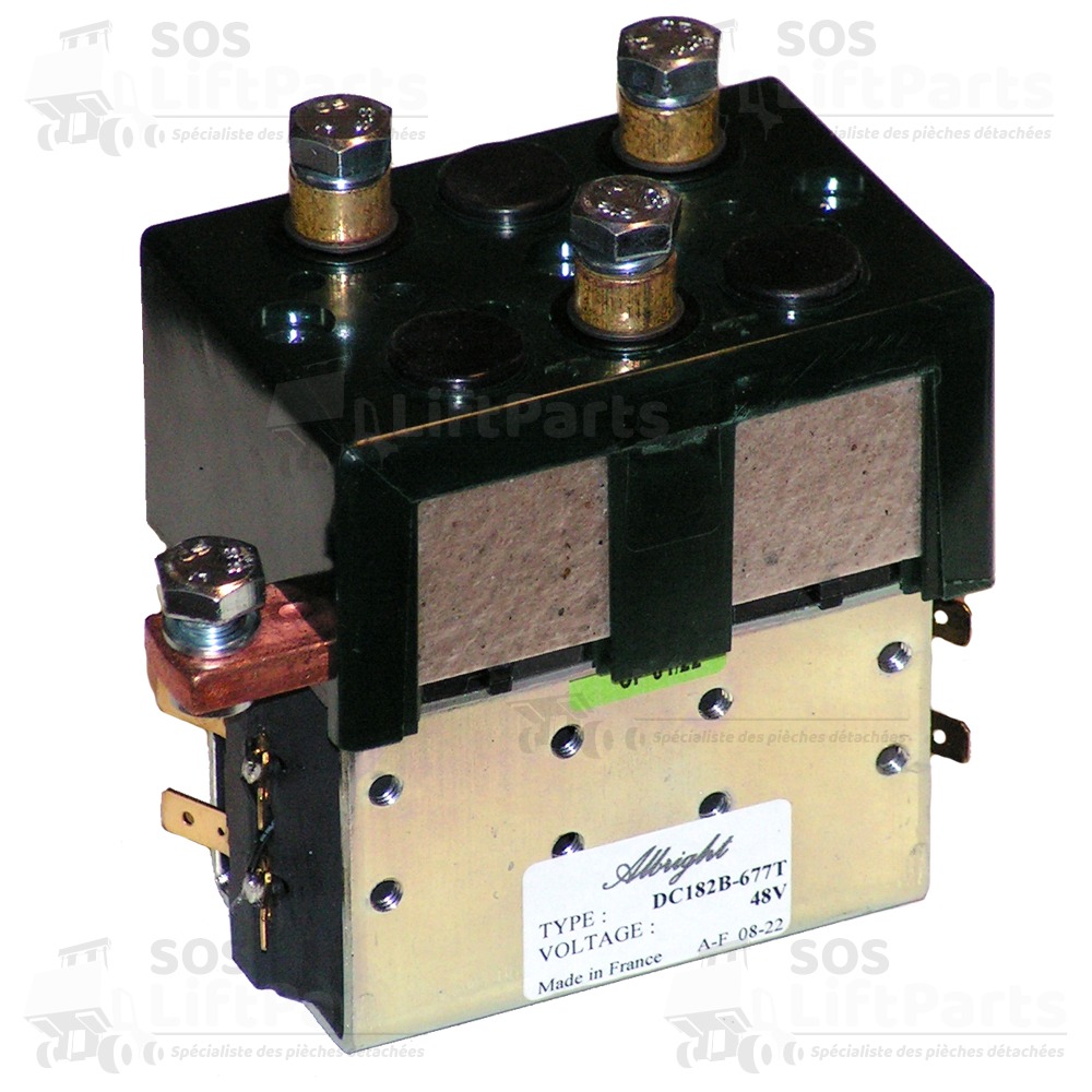 Contacteur Double Inverseur 48V ALBRIGHT DC182B-677T